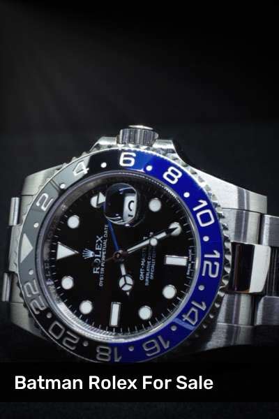 batman rolex for sale|rolex batman cost.